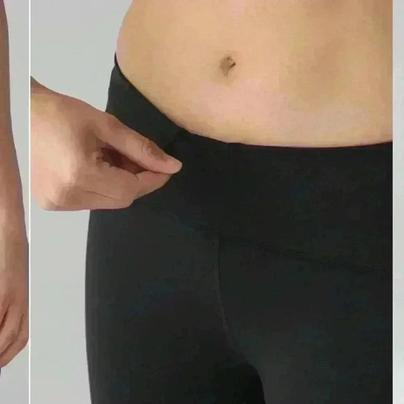 Lululemon Train Times Crop (17"), Black, Size 2 - Picture 3 of 10
